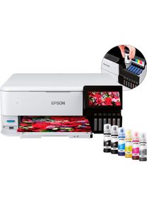 Epson Tintenstrahldrucker »Ecotank Et-8500« weiß, Drucken, Kopieren, Scannen