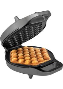 Princess Waffeleisen »Bubble 132465«, 700 W schwarz, Trendigen Bubble-Waffeln aus Asien bei sich zuhause zubereiten