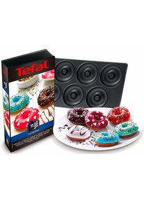 Tefal Donutplatten »xa8011«, Metall, Passend Fürsw852d Snack Collection schwarz, Größe B/T: 22,6 cm x 13,2 cm, Antihaftbeschichtete, austauschbare...