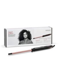 BaByliss Lockenstab »c449e«, Keramik-Beschichtung, 10mm Für Enge Locken rosa, Super schmaler 10mm Curling Wand Lockenstab für kleine,...