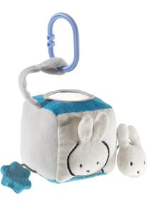 Heunec® Greifspielzeug »Miffy«, (1 Tlg.), Gots Organic, Zertifiziert Durch Ceres-0560 bunt, Spielwürfel aus Plüsch für Kinderwagen