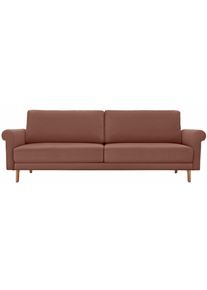 Hülsta Sofa Hülsta Sofa 2-Sitzer »Hs.450«, Modern Landhaus, Füße In Nussbaum, Breite 168 Cm braun, Größe B/H/T: 168 cm x 85 cm x 95 cm B/H/T: 168 cm x 85 cm x...