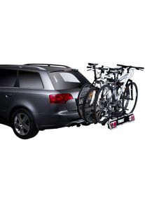 Thule Kupplungsfahrradträger »Euroride 942« silberfarben , Schnelle Montage des Fahrradträgers dank praktischem Befestigungsgriff