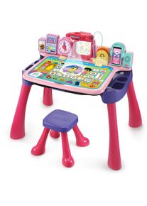 Vtech® Spieltisch »Ready Set School, 5In1 Magischer Schreibtisch, Pink« bunt, Kinderschreibtisch »Ready Set School, 5in1 Magischer Schreibtisch,...