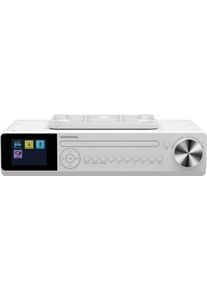 Grundig Küchen-Radio »Dkr 2000 Bt Dab+ Cd«, (Bluetooth Digitalradio (Dab+)-Fm-Tuner-Fm-Tuner Mit Rds 6 W) weiß, DAB+ und FM-Tuner mit jeweils 30...