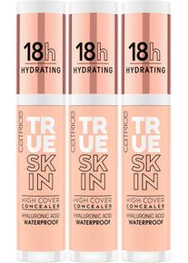 Catrice Concealer »True Skin High Cover Concealer«, (Set, 3 Tlg.) rosa - 13,5 ml, Langanhaltendes, mattes und natürliches Finish
