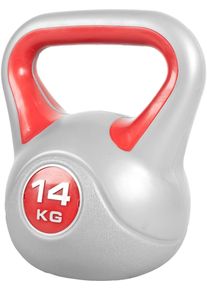 Gorilla Sports Kettlebell »Kettlebell Stylish Kunststoff 14 Kg« grau, Breite 20 cm