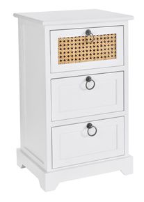 HEINE HOME Kommode in weiß, Größe B/H/T: 35 cm x 59 cm x 29 cm