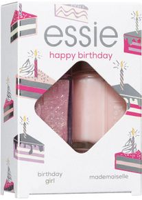 essie Nagellack-Set »Happy Birthday«, (2 Tlg.) rosa, Set aus zwei Farblacken (je 13,5ml)