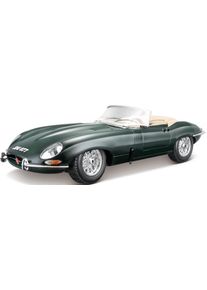 Bburago Sammlerauto »Jaguar E-Type Cabrio (1961)« 1:18 in grün