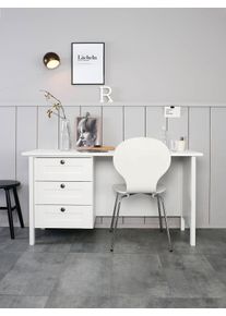Rauch Schreibtisch »Skagen« weiß, Größe B/H/T: 140 cm x 75 cm x 50 cm B/H/T: 140 cm x 75 cm x 50 cm , Landhaus Stil