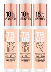 Catrice Concealer »True Skin High Cover Concealer«, (Set, 3 Tlg.) rosa - 13,5 ml, Langanhaltendes, mattes und natürliches Finish