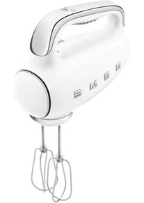 Smeg Handmixer »hmf01wheu «, 250 W weiß, 50's Retro Style Design