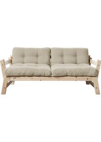 Karup Design Schlafsofa »Step«, Inkl. Futonmatratzen, Bezugsqualität 1 beige , Bett, Sofa oder Recamiere