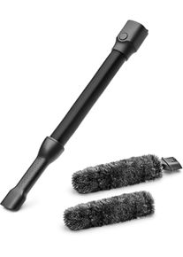 AEG Staubsaugerdüsen-Set »akit22«, (Set), Mit Staubwedel+Überzug+Saugschlauch schwarz, Der biegsame Staubwedel ist sanft zu allen Oberflächen -...