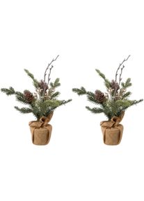 Creativ green Künstlicher Weihnachtsbaum »Weihnachtsdeko in grün, Größe Höhe: 36 cm bis