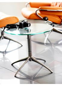 stressless® Couchtisch »Urban«, Mit Star Base, In Größe S, Rund weiß, Größe B/H/T: 55 cm x 48 cm x 55 cm B/H/T: 55 cm x 48 cm x 55 cm , Inklusive...