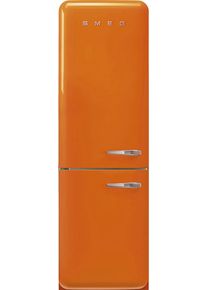 Smeg Kühl-/Gefrierkombination FAB32 »FAB32LOR5« 196,8 cm hoch 60,1 cm breit in orange
