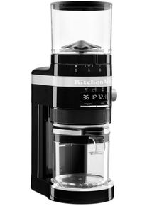 KitchenAid Kaffeemühle »5Kcg8433Eob«, 150 W, Kegelmahlwerk, 340 G Bohnenbehälter schwarz, 70 Mahleinstellungen: Von grob für French Press bis fein...