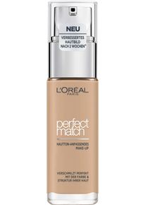 L'oréal Paris Foundation »Perfect Match Make-Up« braun - 30 ml, Pflege, Schutz und Foundation in einem Produkt
