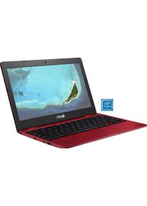 ASUS Chromebook »Chromebook c223na-gj0077«, (29,46 Cm/11,6 Zoll), Intel, Celeron, Hd Graphics 500 rot, Intel® Celeron® N3350 (bis zu 2,40 GHz)