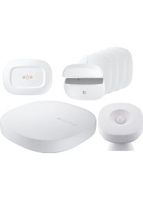 Samsung Smart-Home Starter-Set »Smartthings Security L« weiß , Der SmartThings Hub V3 bildet die zentrale Schnittstelle und agiert wie das...