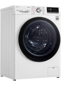 LG Waschtrockner »V7Wd96H1A«, Turbowash® - Waschen In Nur 39 Minuten weiß, Luftschallemission: 71 dB(A)