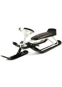 Stiga Lenkschlitten »Snowracer King Size Gt« schwarz-weiß, modernes Lenkrad mit Griffzonen