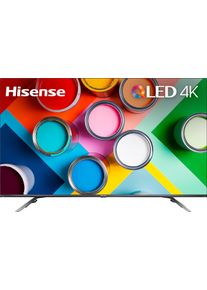 HISENSE Qled-Fernseher »55E76Gq«, 139 Cm/55 Zoll, 4k Ultra Hd, Smart-Tv, Quantum Dot, Dolby Vision & Atmos, Usb Recording grau, 139 cm (55"), 4K...