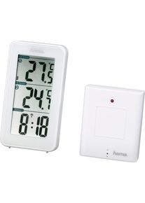 Hama Wetterstation »Wetterstation "Ews-152", « weiß , Zur digitalen Wetterbeobachtung mit Funkuhr