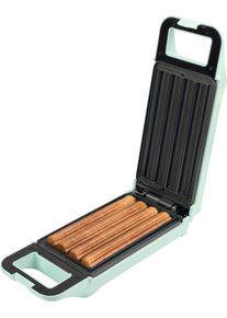 Bestron Churro-Maker »achm200m Sweet Dreams«, 700 W, Waffeleisen Für Bis Zu 4 Churros, Retro Design, Mint grün, Dekorativer Churros-Automat mit...