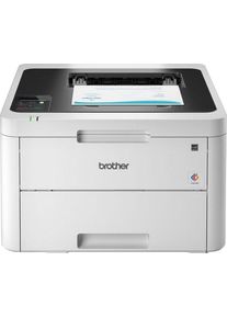 Brother Laserdrucker »Hl-l3230cdw« weiß, Kompakter Duplex-Farbdrucker