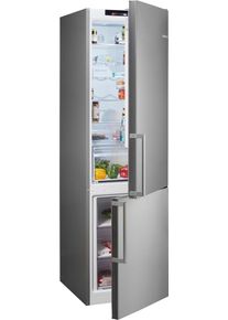 Bosch Kühl-/Gefrierkombination »kgn39vct«, kgn39vict, 203 Cm Hoch, 60 Cm Breit silberfarben, Nutzinhalt: 363 l