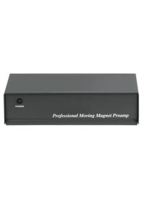 Hama Vorverstärker »Stereo-Phono-Vorverstärker pa506, M. Netzgerät 230 V/50«, - Gewandelte Eingänge: Aux-In/Cd/Line-In/Md-In schwarz, Verstärkt und...