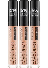 Catrice Concealer »Liquid Camouflage High Coverage«, (3er Pack) beige - 15 ml, Hochdeckend und ultra-langanhaltend