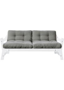 Karup Design Schlafsofa »Step«, Inkl. Futonmatratzen, Bezugsqualität 1 grau , Bett, Sofa oder Recamiere