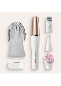 Braun Epilierer »Facespa Pro 912«, 1 St. Aufsätze, Mit 3 Extras weiß, Weltneuheit: Das weltweit erste und einzige All-in-One-Beauty-Gerät für die...