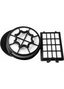 AEG Filter-Set »Aef 112«, 1x Hygiene- Grobschmutz- Und Abluftfilter weiß, Filter-Set für Beutellos-Sauger
