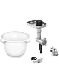 Bosch Küchenmaschinen Zubehör-Set »Lifestyle Set Bakingsensation« grau, Einfache und schnelle Zubereitung von Gebäck (Spritzgebäck)
