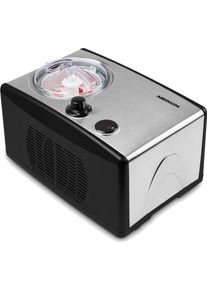 Medion® Eismaschine »Md 18387«, 1,5 L, 150 W silberfarben, Leistung: 150W