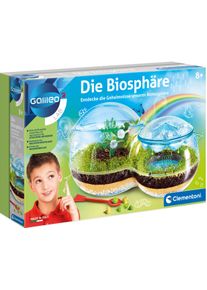 Clementoni® Experimentierkasten »Galileo, Die Biosphäre«, Made In Europe bunt, Erklärt die Grundlagen und Funktionsweise der Biosphäre sowie den...