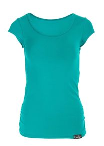 WINSHAPE T-Shirt »wtr4«, Kurzarm grün, Größe 42/44, Perfektes Basic-Shirt für jedes Outfit