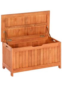 Merxx Kissenbox, Eukalyptus braun, Größe B/H/T: 88 cm x 46 cm x 45 cm B/H/T: 88 cm x 46 cm x 45 cm , Auflagenbox ideal zum Schutz von Sitzpolstern...