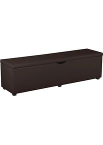 Places of Style Hockerbank »Standard« Breite 120cm oder 160cm in braun, Größe B/H/T: 160 cm x 42 cm x 40 cm