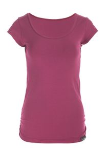 WINSHAPE T-Shirt »wtr4«, Kurzarm lila, Größe 42/44, Perfektes Basic-Shirt für jedes Outfit