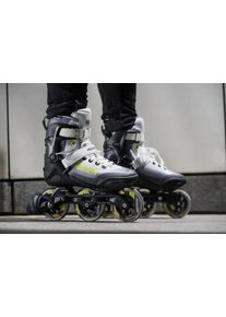 Powerslide Inlineskates »Phuzion Krypton Voltage 100« gelb, Größe 41, Glasfaserverstärkte Kunststoffschale