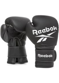 Reebok Boxhandschuhe schwarz, Größe 10 10 oz, Atmungsaktive Mesh-Handfläche zur Belüftung