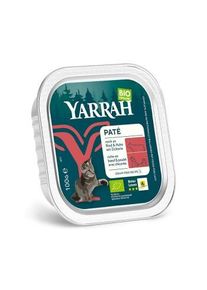 Yarrah Adult Bio Bröckchen in Soße 16x100 g Huhn & Rind