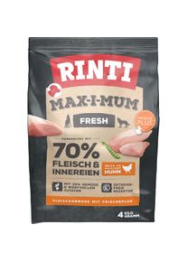 Rinti Max-i-Mum Huhn Hunde-Trockenfutter getreidefrei 4kg