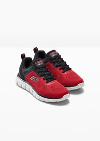 Sneakers med memoryskum från Skechers - röd - storlek 43 - bonprix